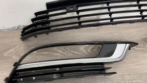 Решетка бампера VW Passat CC В бампер передний Пассат СС ЦЦ Фольксваген Вольксваген