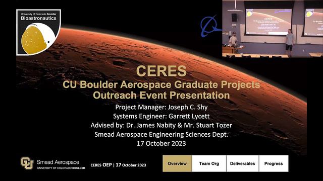 CU Boulder Aerospace Graduate Projects Spring 2024 Info Session смотреть онлайн