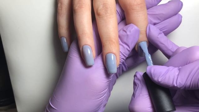 Красивый осенний маникюр с лунками + френч блестками. Быстрый дизайн ногтей!) смотреть онлайн