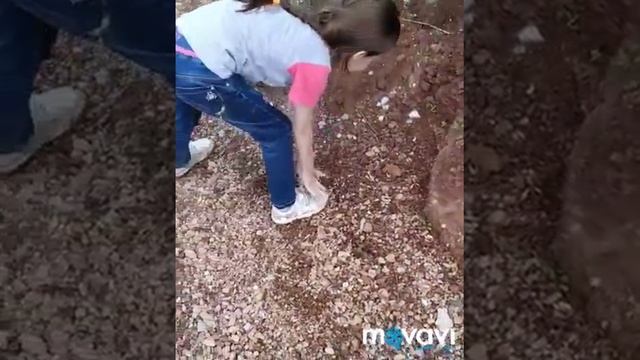 Розалина на осенней рыбалке.
