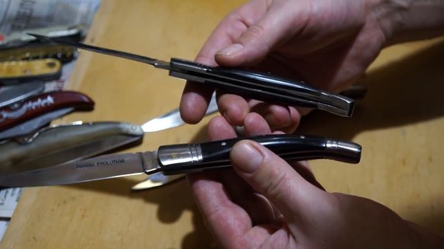 Интересные складные ножи Корсиканская Наваха