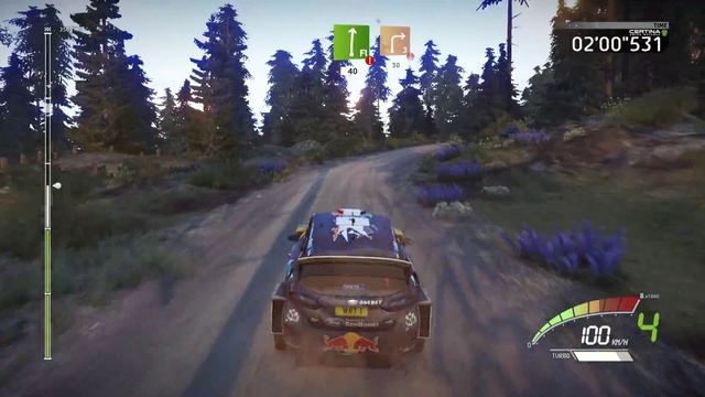 WRC 7 - Finland Horkka -Ford Fiesta - Wolfpack Tazz смотреть онлайн