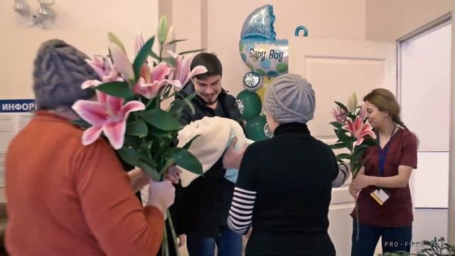 Выписка из роддома (Зимой). Мальчик. смотреть онлайн