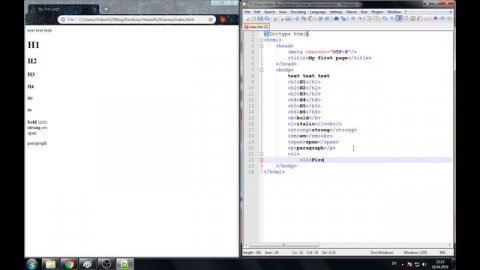 HTML за 30 минут: Полный урок