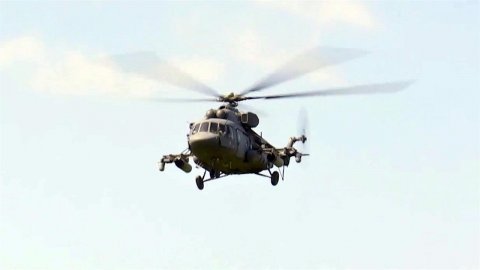 В зоне проведения военной спецоперации на Украине работают российские вертолеты Ка-52