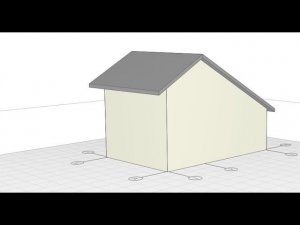 Как создать крышу со скатами на разных уровнях и разной длины. Renga BIM. Базовый функционал
