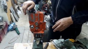Гидрораспределитель Р 75 Ч 2на самодельный мини трактор, ремонт ( ура заработал)