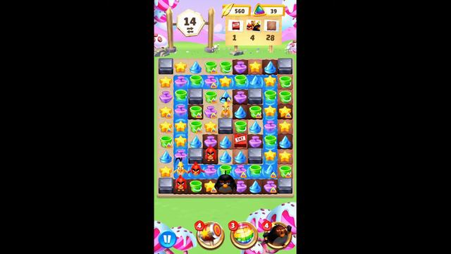 Angry Birds Match 3 Level 775 смотреть онлайн