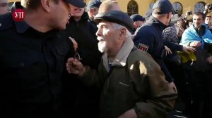Акция сторонников Михаила Саакашвили в Одессе началась с драки
