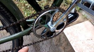 Велосипед с бензиновым двигателем Д8 .
