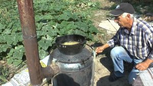 Толстолобик жаренный в казане Картоха Фри