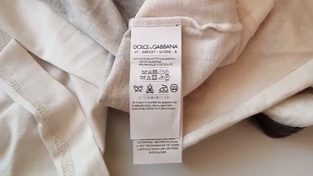 PROOriginal: Признаки оригинальных вещей Dolce&Gabbana