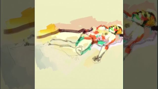 iPad life drawing 13-10-16 (SP) 2 | ArtRage, Intuos Creative Stylus смотреть онлайн