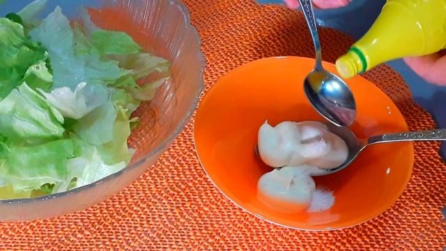 Этот Салат Первым Улетел со Стола! Новый салат с кальмарами! #салатскальмарами