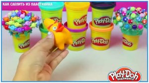 как слепить Желтую Птицу Энгри Бердс из пластилина