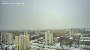 Город в окне / Gorodvokne.ru / Панорама Москвы Таймплапс 160110