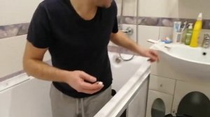 керамический бордюр на акриловую  ванну