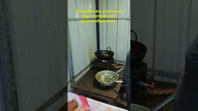 Уличная еда в Индии такого ещё не видела #india #индия смотреть онлайн