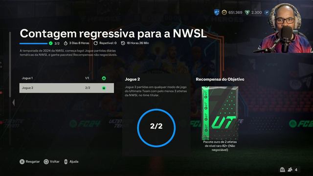 CONTAGEM REGRESSIVA PARA A NWSL | EA SPORTS FC 24 смотреть онлайн
