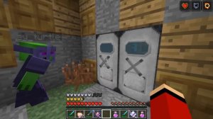 JJ and Mikey Found THE BIGGEST TRAPDOOR in VILLAGER in Minecraft Maizen!