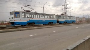 Магнитогорск, мост, Казачья переправа, река Урал (29.04.2016)