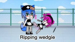 Giving Pinkie wedgies(she became my heat slave, lol) taking wedgie requests