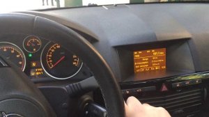 Astra H включение спорт режима под рулевым переключателем ( кузов седан )