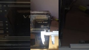 Индикатор точной настройки на станцию ВЭФ 202 в диапазоне FM