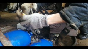 Замена электромагнитных катушек  метановых баллонов!Replacement of electromagnetic coils of methane