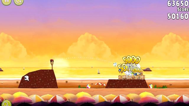 Angry Birds: Rio. Golden Beachball (level 2) 3 stars. Прохождение от SAFa смотреть онлайн