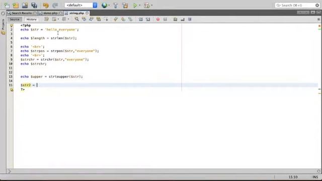 PHP  String functions (Marathi/English)