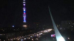 Вид из гостиницы "Космос" 2018г