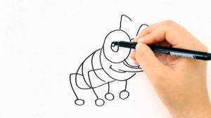 Как нарисовать комара / Мультик раскраска для детей / Раскрась Ка
