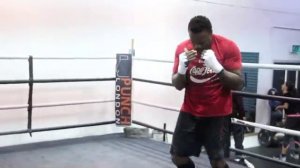 DERECK CHISORA SHADOW BOXING FOOTAGE - MEDIA DAY / CHISORA v FURY 2 / BAD BLOOD