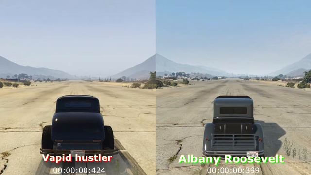Gta 5 Roosevelt vs Vapid Hustler