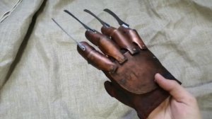 Перчатка Фредди Крюгера своими руками / handmade Freddy Kruegrer glove