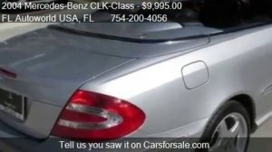 2004 Mercedes-Benz CLK-Class CLK500 Cabriolet for sale in Pl