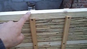 Улей-лежак из камыша.Часть 1.