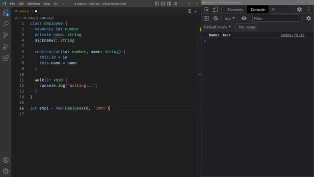 #15 - OOP Access Modifiers | TypeScript Tutorial смотреть онлайн