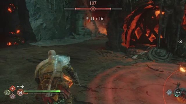 Как пройти испытание Муспельхейма "Владение оружием" в God of war Ragnarok на высокой сложности смотреть онлайн