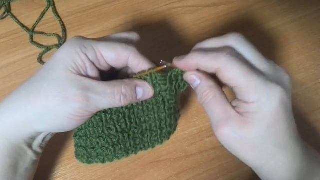 Пышная резиночка спицами вяжется быстро смотреть онлайн