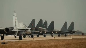 The Chinese Shenyang J 11 fighter jet flew just three meters from the American B 52 bomber