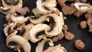 ПП Обед с индейкой и грибами. Что приготовить на обед. Экспресс обед.