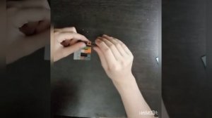 замок из лего с ключом