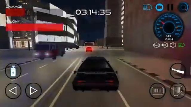 city driving car simulator// escape from police (travel)(android,ios) смотреть онлайн