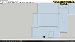 Как быстро составлять смету с помощью SketchUp и Excel. Ремонт квартир Омск