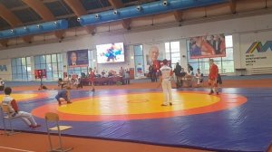 Самбо Москва (проход в две ноги)