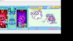 Puyo Pop Fever DS English Voice Yu VS Ms Accord