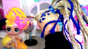 С МАШКОЙ НА НОЧЕВКУ?? Катя И Макс ВЕСЕЛАЯ СЕМЕЙКА! Смешные куклы БАРБИ истории ДАРИНЕЛКА тв