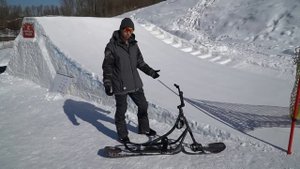 BMX на лыжах | SNOWSCOOT за 80 000 руб. что это такое?